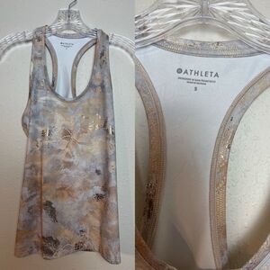 Athleta Shanti Gilded Tank Size Small